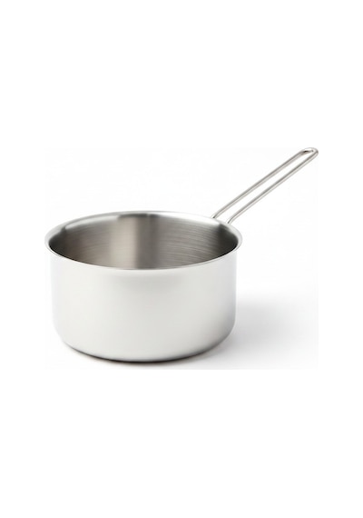 Steelya 304 Kalite Tel Çubuklu Sütlük & Sosluk 14 Cm Çelik