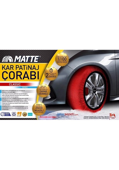 Matte Kar Çorabı - Classıc Series