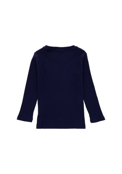 U.S. Polo Assn. Kız Çocuk Lacivert Bisiklet Yaka Sweatshirt 50298174-VR033