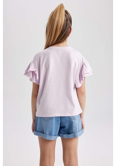 Defacto Kız Çocuk Regular Fit Kısa Kollu Tişört Z7789a623smpn425 Pembe Defacto Kız Çocuk Regular Fit Kısa Kollu Tişört Z7789a623smpn425 Pembe