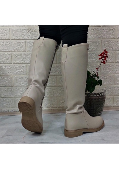 Pierre Cardin 52500 Fermuarlı 43cm İçi Kürklü Kadın Çizme 001