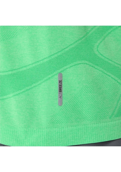 Asics Road Seamless Erkek Yeşil Koşu T-shirt 2011d355-301 Yeşil