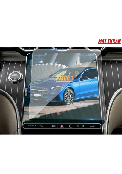 Mercedes C200 2025 Hayalet Gösterge Ve Multimedya Uyumlu Set Mat Ekran Koruyucu