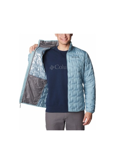 Columbia Delta Ridge Down Jacket Erkek Outdoor Mont Mavi Wo0955-460 001