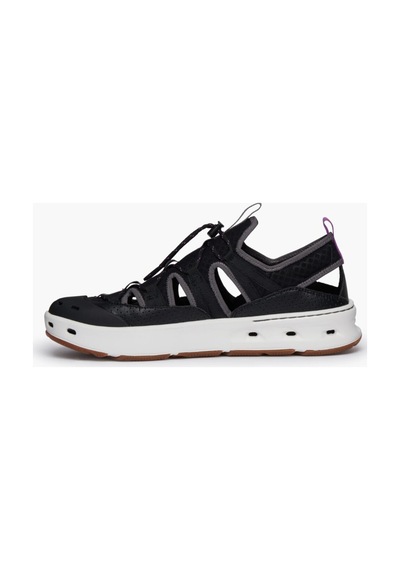 Strike Bluefin Sandal - Black Lthr&text W/purple