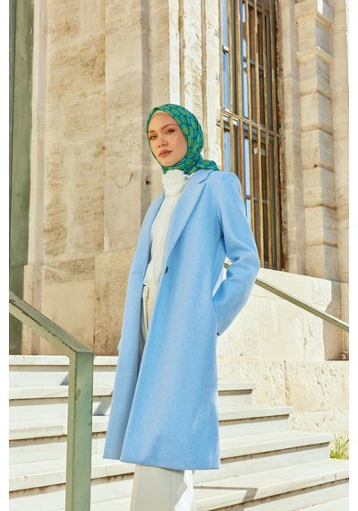 Mirsoy Scarf Dijital Soft Lavina Desen-yeşil Yeşil