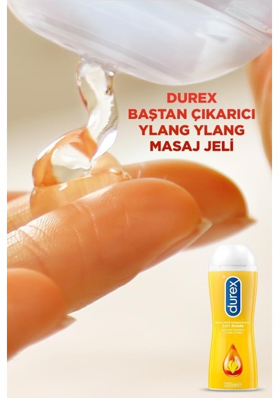 Durex 2si1 Arada Baştan Çıkarıcı Ylang Ylang Kayganlaştırıcı & Masaj Jeli 200 ML