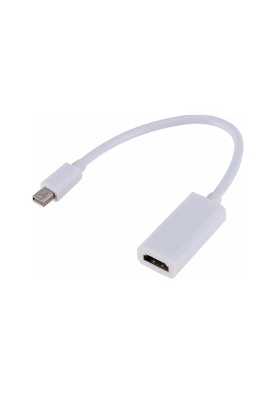 Mini Displayport To Hdmı Dönüştürücü Adaptör Beyaz