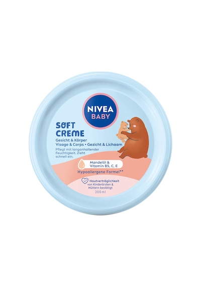 Nıvea Baby Günlük Koruma Soft Krem 200 Ml,bebek Bakım, Bebek Nemlendirici