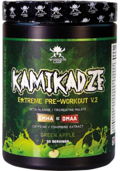 Warrior Labz Kamıkadze Dmha-dmaa Preworkout Green Apple Elma