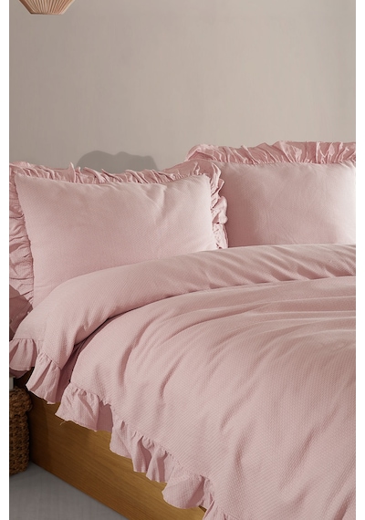 Elart Lily Yatak Seti 200x220 Cm Pudra Pudra