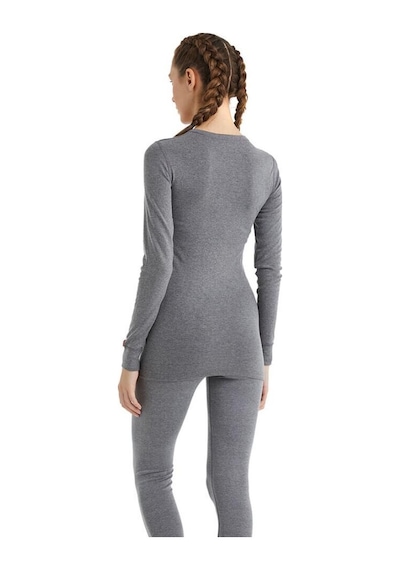 Blackspade V Yaka Gri Unisex Uzun Kol Thermal İçlik C7t5n2o1 001