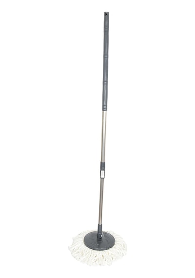 Zambak Plastik Temizlik Seti Kova+Mop+Paspas+Sap Kırmızı Renk