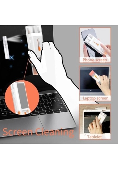 Hubrendy Emin Çok Amaçlı Temizleyici Kit Ve Telefon Standı