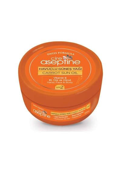 Cire Aseptine Havuçlu Güneş Yağı 100 ML