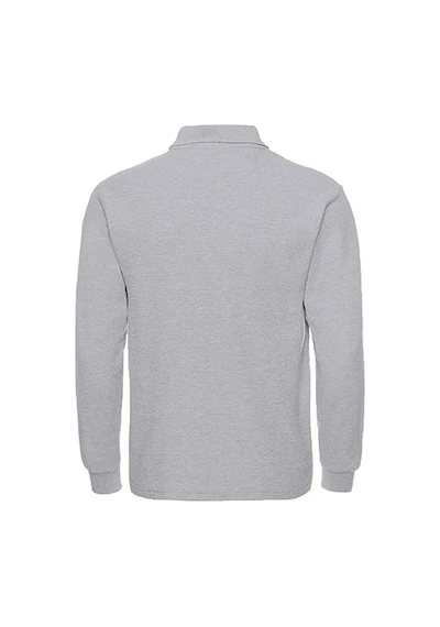 Tezzgelsin Erkek Çocuk Uzun Kol Polo Yaka Okul T-shirt Gri