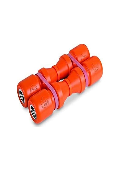 Lp Latin Percussion Lp441l Shaker Duoshake 16,5 Cm, 2'li Set, Plastik, Turuncu, Yüksek Sesli Açık Gri