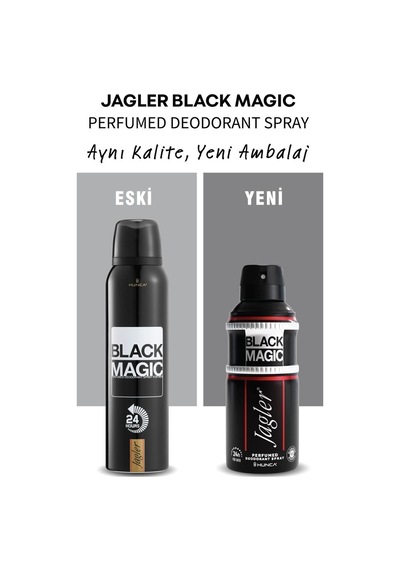 Jagler Black Magic Erkek Deodorant 150 Ml
