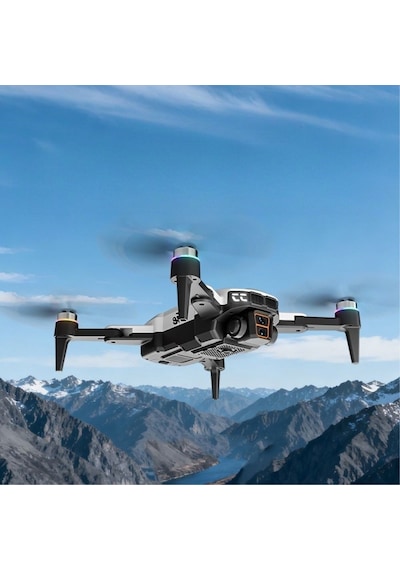T18p 3 Kameralı 4k Hd Drone, Engel Sensörlü Katlanabilir Akıllı Drone, Optical Flow-1613