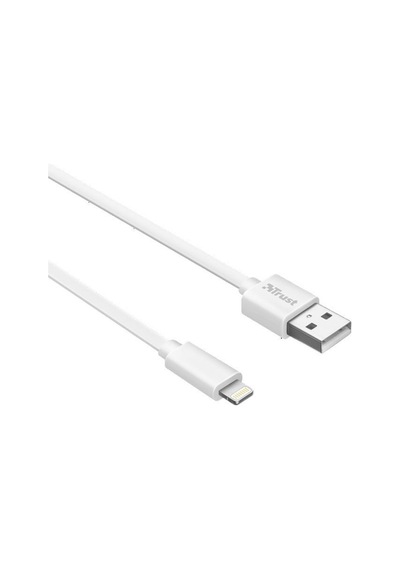 Trust 20345 Flat Lightning Kablo 1 M Beyaz