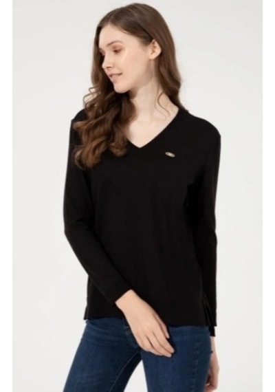 U.s. Polo Assn. Kadın Siyah Basic Kazak Siyah