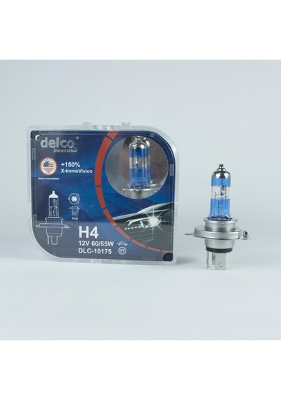 Delco U.s.a H4 X-treme Vision +%150 Fazla Işık Far Ampulü 12 Volt