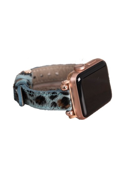 Bouletta Apple Watch Uyumlu Deri Kordon 38-40-41Mm Ferro Leopar L (550822147)