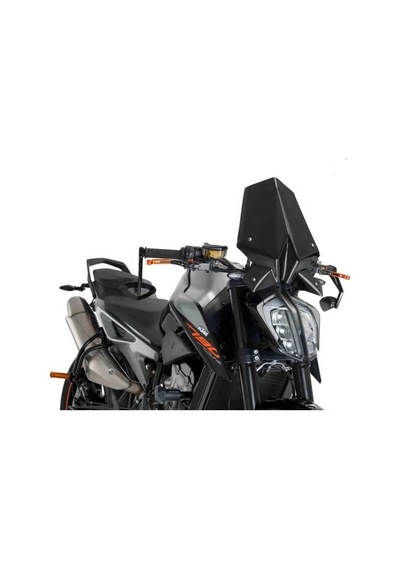 Ktm 390 Duke Ön Cam Siperlik 2017 2018 2019 Uyumlu - Siyah