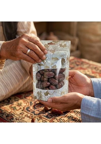 Şeffaf Pencereli Mandala Desenli Poşet, Kilitli Fermuar, Yeniden Kullanılabilir Saklama Torbası,hazır Doypack, Fark 17533941