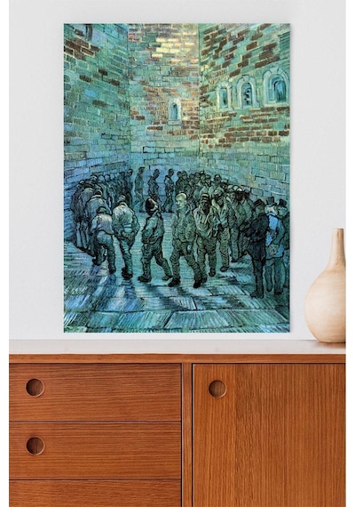 Tutuklular Çemberi - Van Gogh Sanatsal Poster