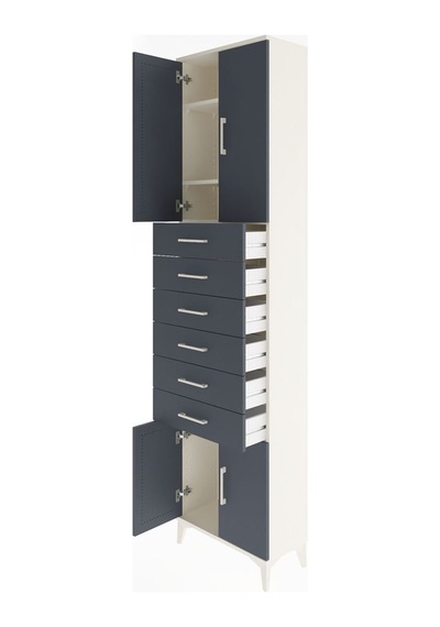 Arges Dolap 3 Raflı 6 Çekmeceli 4 Kapaklı 60x30x243 Aytaşı-an... Aytaşı Arges Dolap 3 Raflı 6 Çekmeceli 4 Kapaklı 60x30x243 Aytaşı-an... Aytaşı