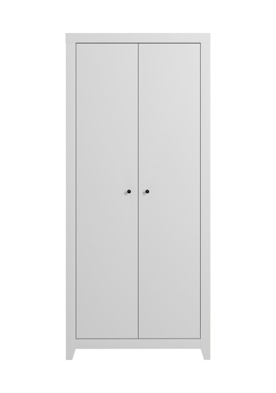 İnarch Dizayn Bled 2 Kapaklı Gardırop Şık Ve Minimalist Yatak Odası Dolabı Beyaz