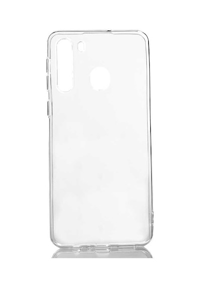 Samsung Galaxy Uyumlu A21 Kılıf Lüx Şeffaf Silikon Kılıf