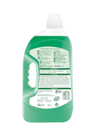 Spirit Cam Temizleyici, İz Bırakmayan Parlaklık İçin, 1 Paket 1 X 5000 Ml