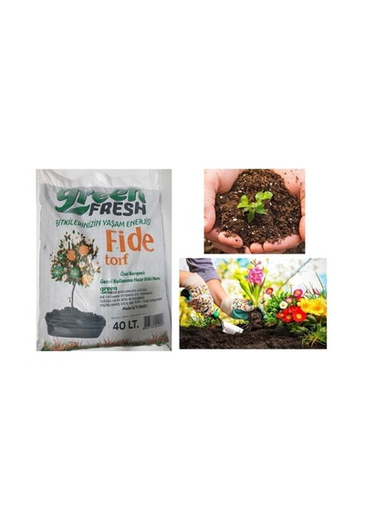 Torf 40 Lt Çiçek Toprağı Torf Toprak Saksı Toprağı Perlitli Torf Perlit Torf Karışımı Genel