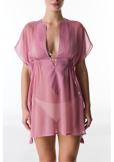 Penti Gül Pembesi Basic Kaftan