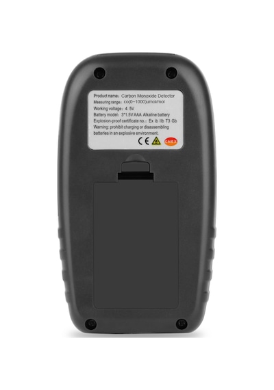 Wintact Wt8825 Karbon Monoksit Gaz Test Cihazı Dijital Dedektör