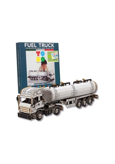 Fuel Truck 3d Boyanabilir Maket Fl6024