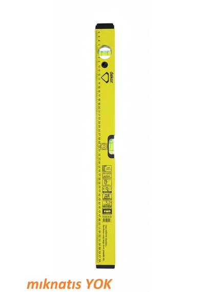 Dekor Su Terazisi 60 Cm Mıknatıssız Model Ürün Kodu :507