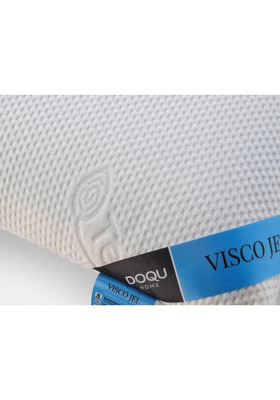 Doqu Home Viscojel Yastık 60 X 40 + 15 Cm - Beyaz Beyaz