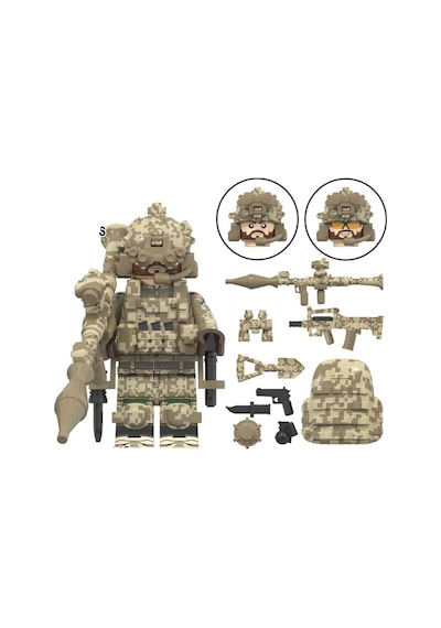 Ww2 Military Mini Figür Special Force W-031