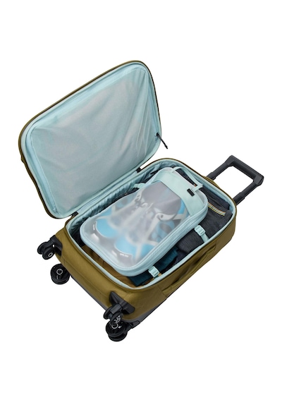 Thule Aion Carry-on Spinner Suitcase 36l 4 Tekerlekli Kabin Boy Valiz, Nutria Açık Kahverengi