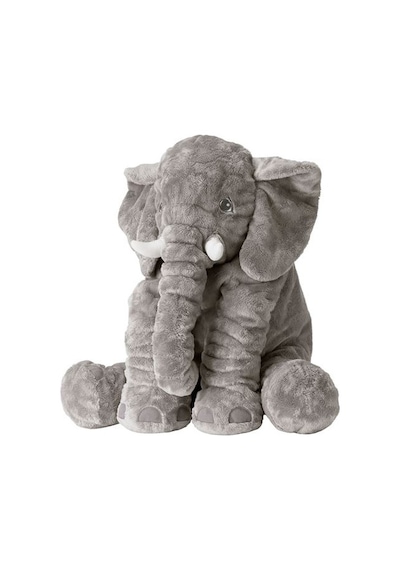 Yumuşak Peluş Fil Oyuncak Ikea Gri Fil 60 Cm Gri Fil Çocuk Oyunca