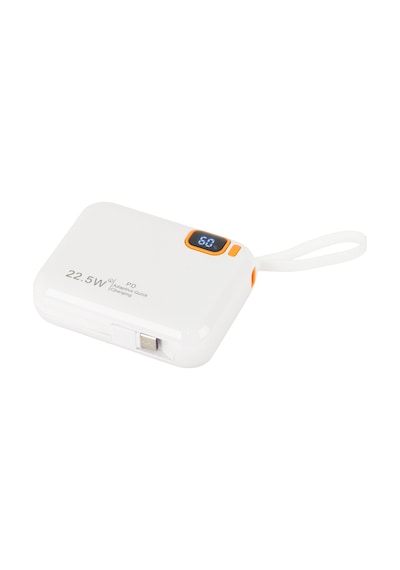 Ixtech Ix-pb024 10.000 Mah Powerbank Kablosuz Şarj Cihazı 22.5w Beyaz Beyaz