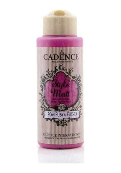 Style Matt Akrilik Boya 120 Ml - Fuşya 9064 Fuşya Fuşya