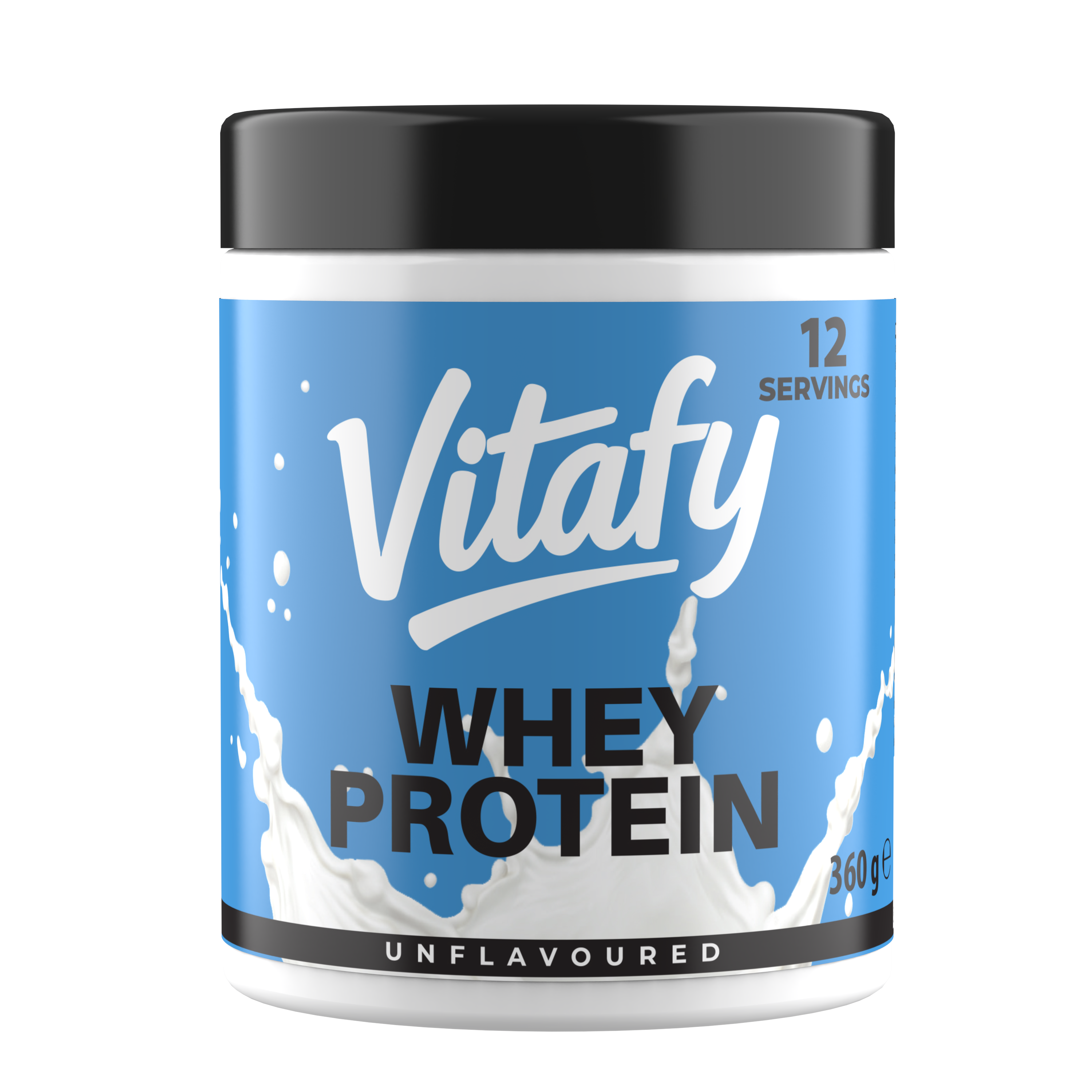 Vitafy Whey Protein 360gr Aromasız