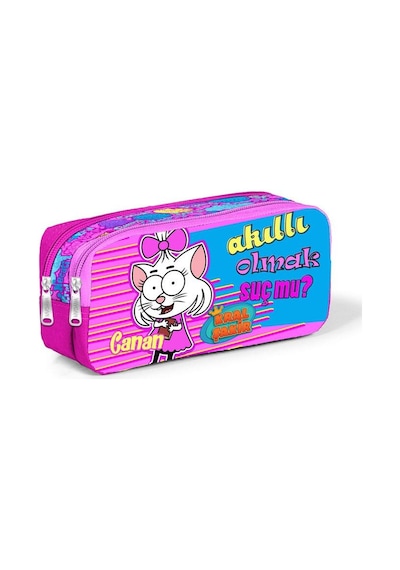 Coral High Kral Şakir Pembe Çekçekli 2'li Çanta Seti Set0233118