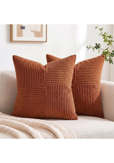 2 Paket Pas Boho Dekoratif Kırlent Kılıfları 45 X 45 Cm Kanepe Yatak Kanepe İçin, Çiftlik Evi Sonbahar Ev Dekoru, Diğer