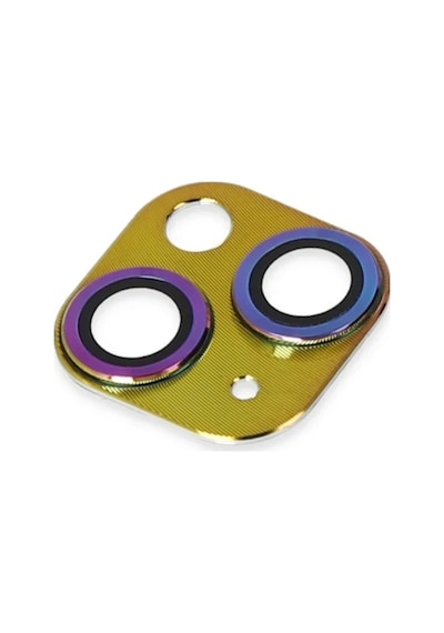 Apple İphone 13 Pers Alüminyum Kamera Lens - Rainbow Belirtilmemiş