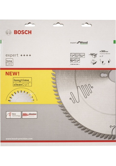 Bosch Expert For Wood 300 x 30 MM 60 Diş Daire Testere Bıçağı - 2608642509